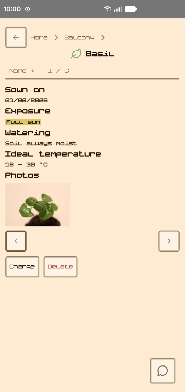 A Records tool in the app